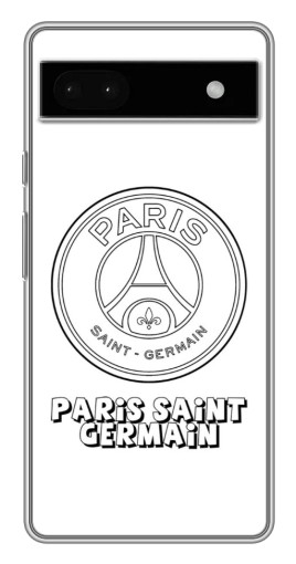 Силиконовый чехол с изображением "PSG логотип" для Google Pixel 6a