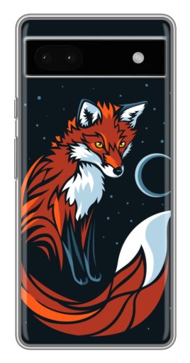Чехол с печатью "Рыжая лиса" для Google Pixel 6a
