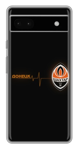 Чехол с печатью "Шахтер в сердце" для Google Pixel 6a