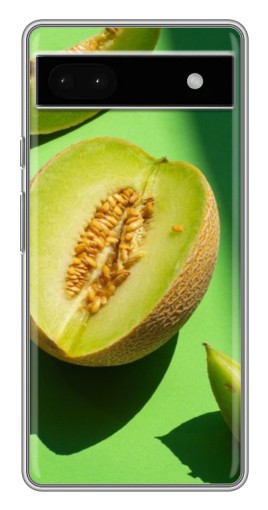 Чехол с картинкой "Сочная Дыня" для Google Pixel 6a