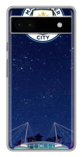 Чехол с принтом "Стадион Ман Сити" для Google Pixel 6a