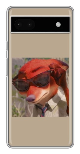 Чехол с картинкой "Стильный Ник" для Google Pixel 6a