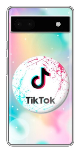 Чехол с принтом "TikTok принт" для Google Pixel 6a