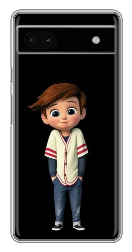 Силиконовый чехол с изображением "Тим" для Google Pixel 6a