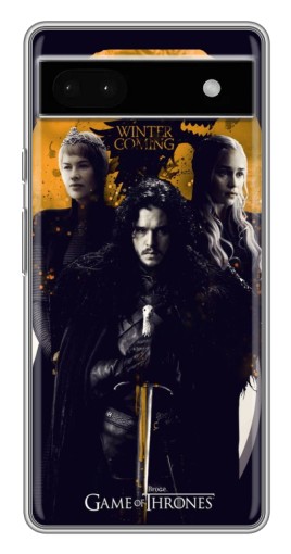 Чехол с печатью "Winter Coming" для Google Pixel 6a