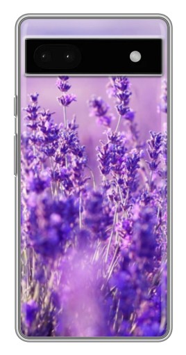 Чехол с картинкой "Яркая лаванда" для Google Pixel 6a