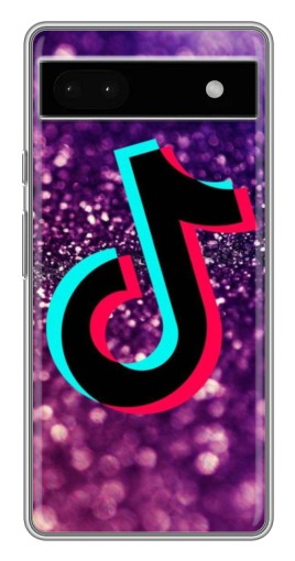 Силиконовый чехол с изображением "Яркий ТикТок" для Google Pixel 6a