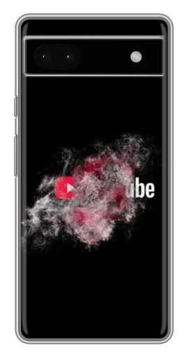 Чехол с печатью "Яркий Ютуб" для Google Pixel 6a