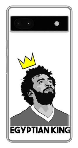 Силиконовый чехол с изображением "Египетский Король" для Google Pixel 6a