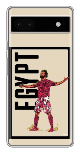 Чехол с картинкой "Египтянин Салах" для Google Pixel 6a