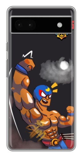 Чехол с печатью "Ель Примо АРТ" для Google Pixel 6a