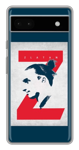 Силиконовый чехол с изображением "Zlatan" для Google Pixel 6a