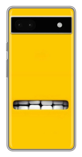 Чехол с принтом "Зубы миньона" для Google Pixel 6a