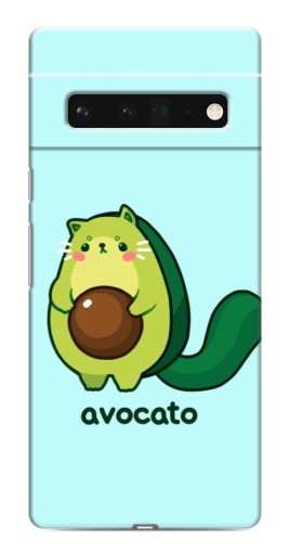Чехол с картинкой "Avocato" для Google Pixel 6 Pro