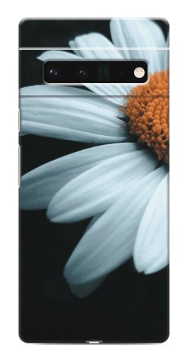 Чехол с печатью "Белая ромашка" для Google Pixel 6 Pro