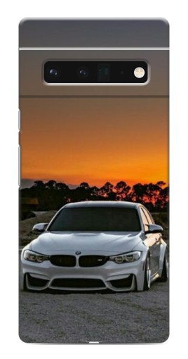 Чехол с печатью "BMW белая" для Google Pixel 6 Pro