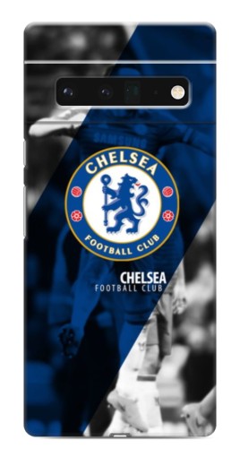 Силиконовый чехол с изображением "Club Chelsea" для Google Pixel 6 Pro