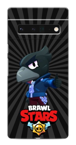 Чехол с картинкой "Crow Brawl Stars" для Google Pixel 6 Pro