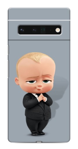Чехол с принтом "Деловой ребенок" для Google Pixel 6 Pro