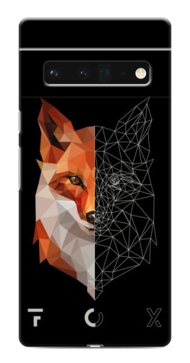 Чехол с печатью "Fox" для Google Pixel 6 Pro