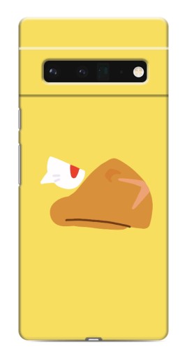 Чехол с картинкой "Gold Crow" для Google Pixel 6 Pro