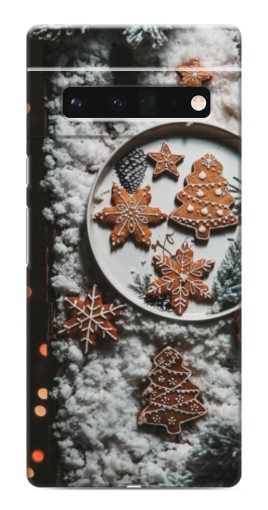 Силиконовый чехол с изображением "Имбирные пряники" для Google Pixel 6 Pro
