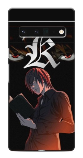 Чехол с принтом "Лайт Ягами Death Note" для Google Pixel 6 Pro