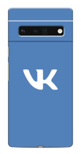 Чехол с картинкой "Лого ВК" для Google Pixel 6 Pro