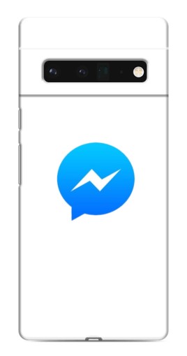 Чехол с картинкой "messenger logo" для Google Pixel 6 Pro
