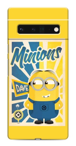 Силиконовый чехол с изображением "Minions" для Google Pixel 6 Pro