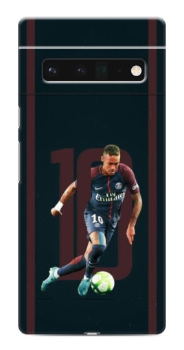 Силиконовый чехол с изображением "Неймар 10" для Google Pixel 6 Pro