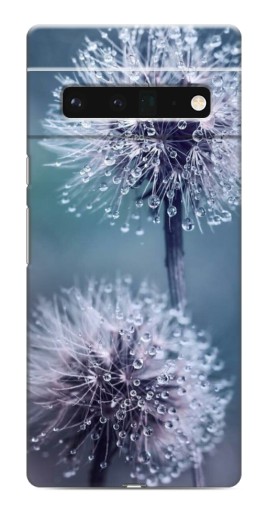 Чехол с печатью "Одуванчик с капельками" для Google Pixel 6 Pro