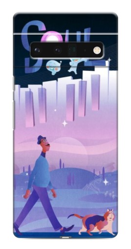 Силиконовый чехол с изображением "Постер к мультику" для Google Pixel 6 Pro