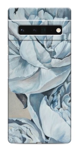 Чехол с печатью "Рисунок пионы" для Google Pixel 6 Pro