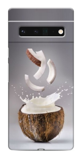 Силиконовый чехол с изображением "Стакан кокоса" для Google Pixel 6 Pro