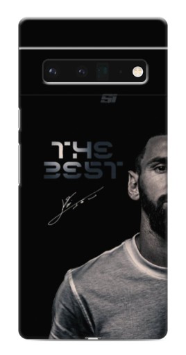 Силиконовый чехол с изображением "The Best Messi" для Google Pixel 6 Pro