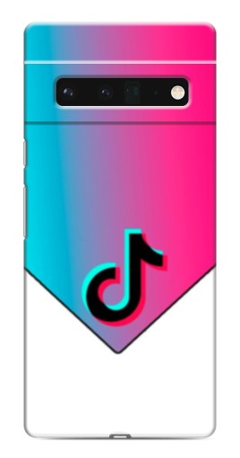 Чехол с картинкой "Tiktok Logo" для Google Pixel 6 Pro