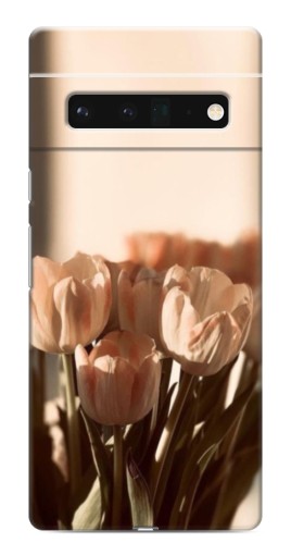 Силиконовый чехол с изображением "Тюльпаны на солнце" для Google Pixel 6 Pro
