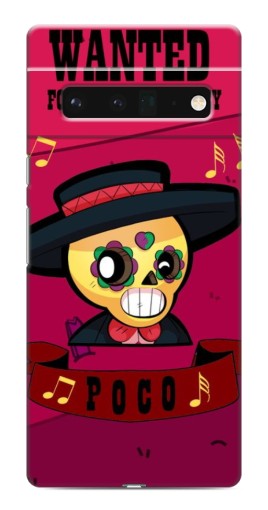 Чехол с принтом "WANTED POCO" для Google Pixel 6 Pro