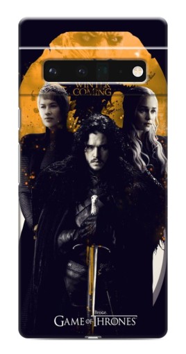 Чехол с печатью "Winter Coming" для Google Pixel 6 Pro