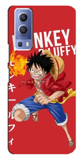 Силиконовый чехол с изображением "Атакующий D Luffy" для Vivo Y72