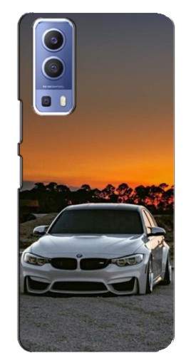 Чехол с печатью "BMW белая" для Vivo Y72
