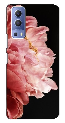 Силиконовый чехол с изображением "Большой пион " для Vivo Y72