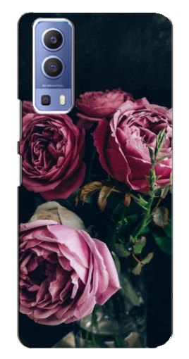 Силиконовый чехол с изображением "Букет роз" для Vivo Y72