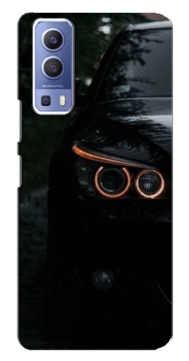 Чехол с картинкой "Черный БМВ" для Vivo Y72