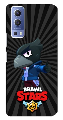 Чехол с картинкой "Crow Brawl Stars" для Vivo Y72