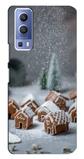 Чехол с принтом "Домики из пряников" для Vivo Y72