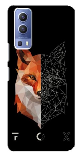 Силиконовый чехол с изображением "Fox" для Vivo Y72