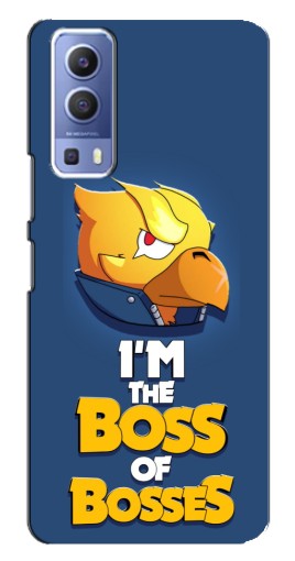 Чехол с печатью "Gold Boss" для Vivo Y72