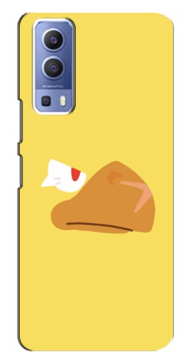 Чехол с печатью "Gold Crow" для Vivo Y72